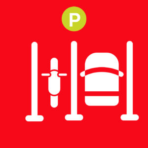 Plaza para coche y moto
